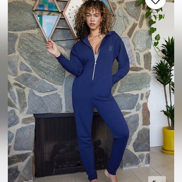 Savage X Fenty Forever Savage Hooded Onesie Royal Boss Blue 2X NWT in packaging - Picture 1 of 10
